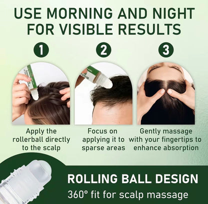 HerbalRoot Batana Serum Roll-On by V.I.P Digital Presence