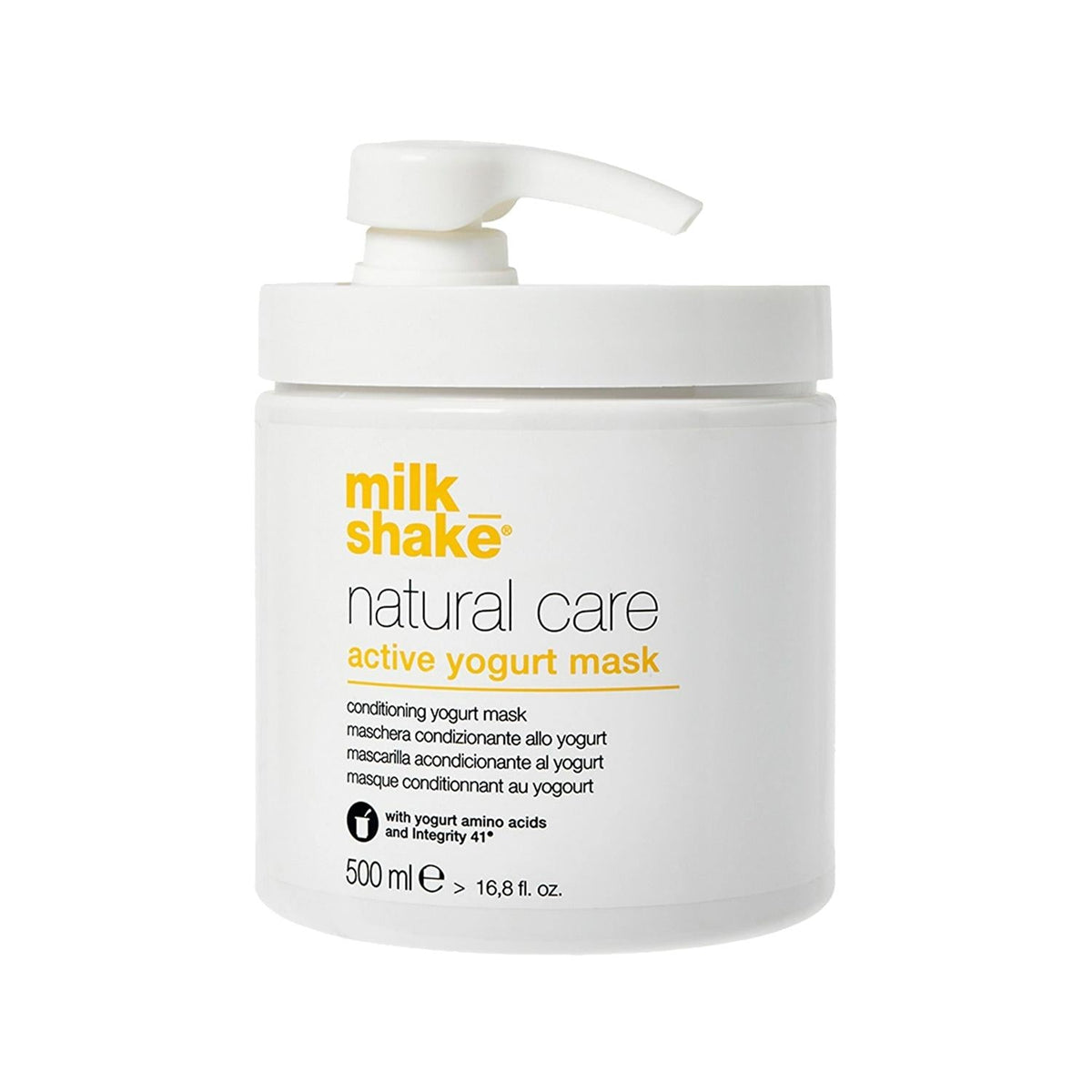 milk_shake Active Yogurt Mask - 500ml Natural Skincare for Nourished Skin by Beauty Care Bag