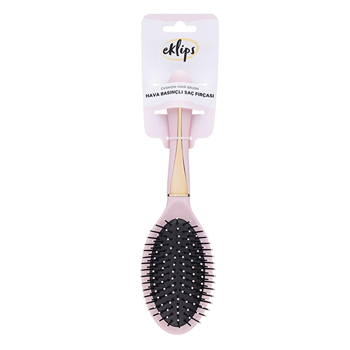 Eklips Air Pressurized Hair Brush - Ergonomic Design for Gentle Detangling & Styling - Minimizes Breakage, Hair Brush by Beauty Care Bag