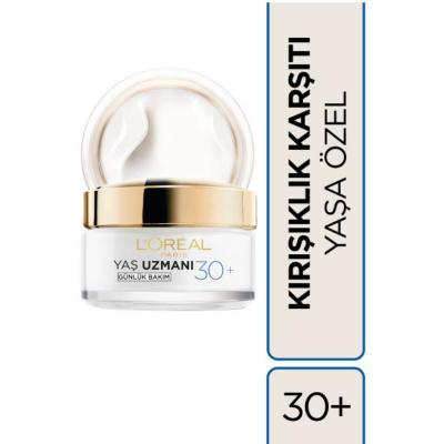 L'Oreal Paris Age Specialist 30+ Anti-Wrinkle Moisturizing Cream: Reduce Fine Lines & Hydrate Skin by Beauty Care Bag