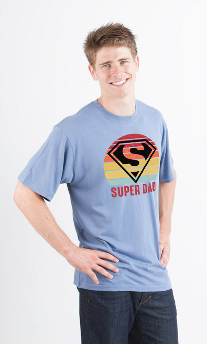 Super Dad men's bamboo graphic T-shirt – view 13