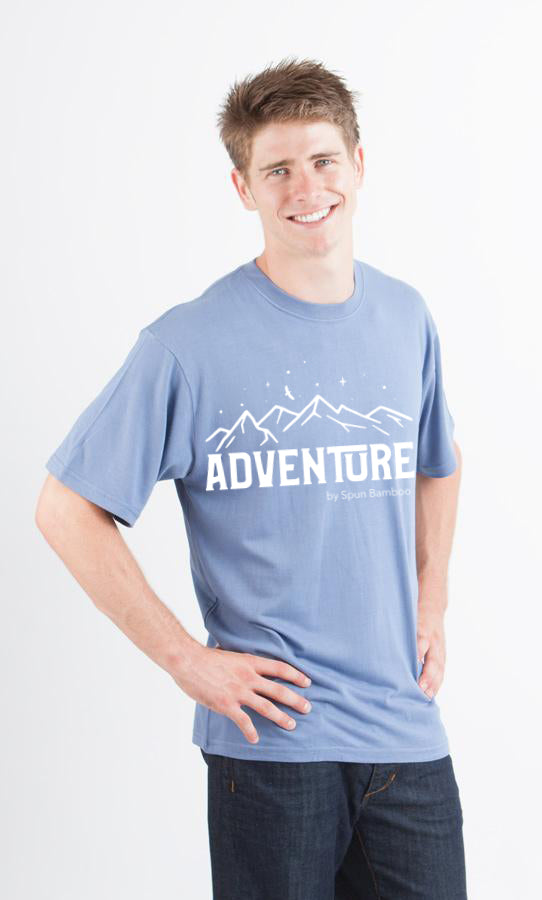 Adventure men's bamboo graphic T-shirt – view 14