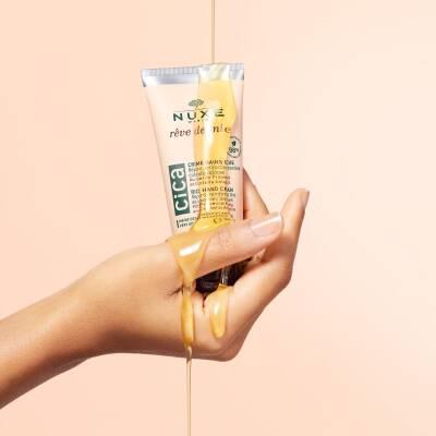 Nuxe Reve De Miel: Intensive Honey Hand Cream for Dry, Damaged Skin | Repairing & Moisturizing with Centella Asiatica by Beauty Care Bag