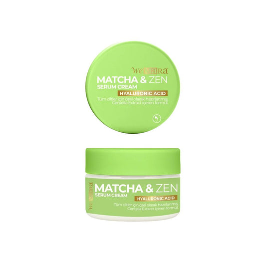 WeMara Matcha & Zen Serum Cream for Soothing Hydration 40ml by Beauty Care Bag