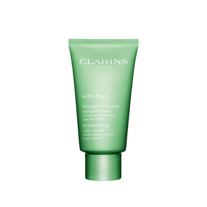 Clarins SOS Pure Rebalancing Clay Mask for Oily Skin 75 ml by Beauty Care Bag