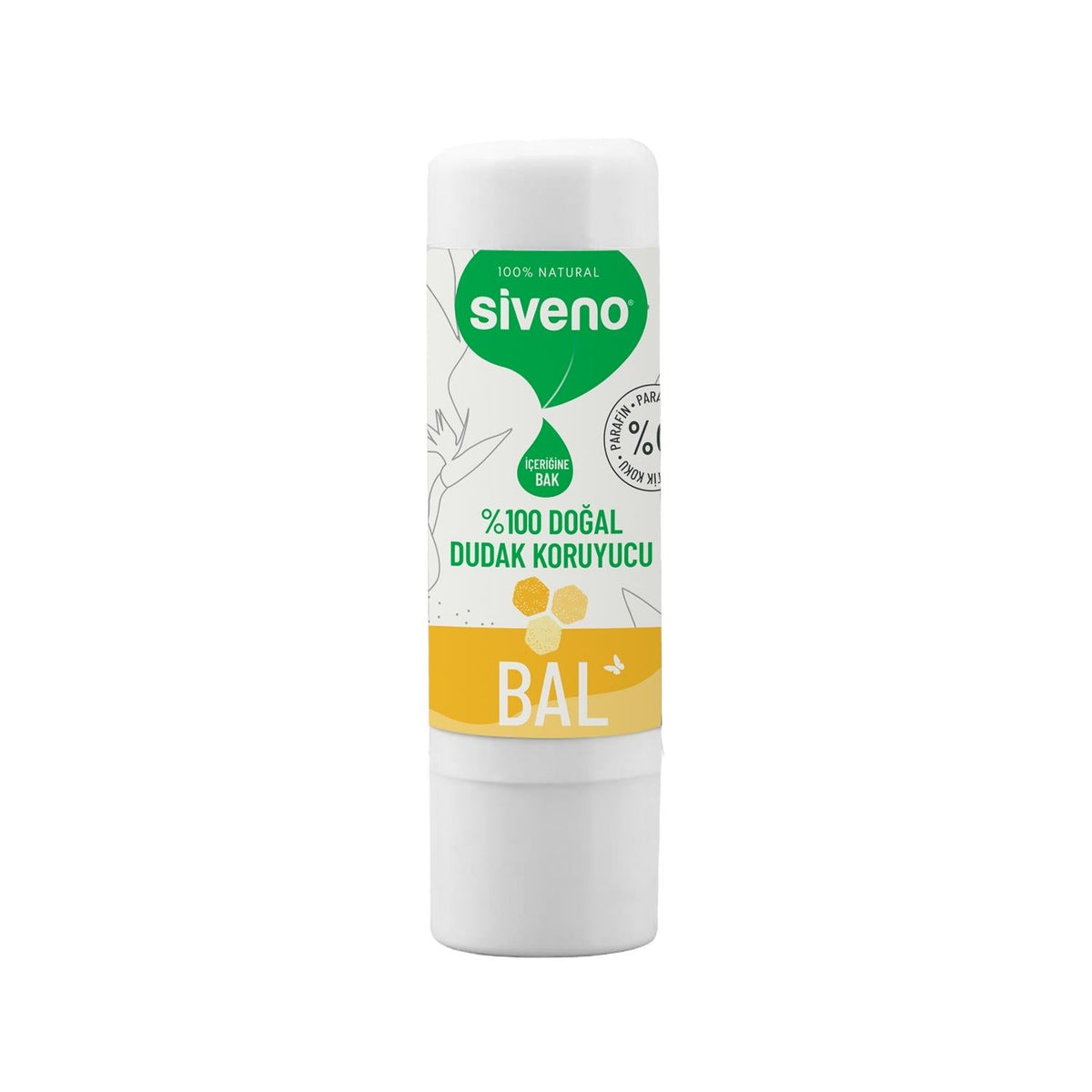 Siveno Natural Lip Care with Honey - Organic Lip Moisturizer & Protection (6g) by Beauty Care Bag