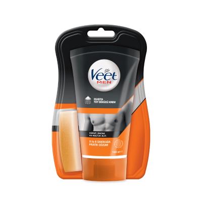 Veet Men Shower Hair Removal Cream for Men - Easy Hair Removal, 5.07 fl oz by Beauty Care Bag