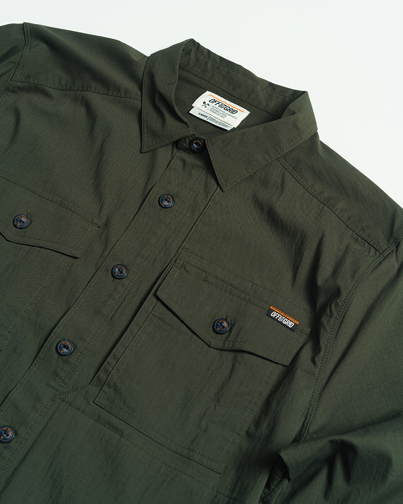 Echo Bravo LS Shirt - Army by Off The Grid Surplus