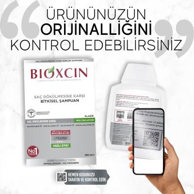 Bioxcin Anti-Hair Loss Shampoo for Oily Hair - Strengthens Hair Follicles, Prevents Hair Loss by Beauty Care Bag