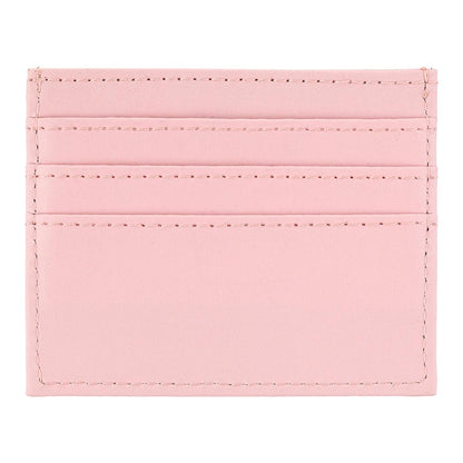 Eklips Powder Pink Bow Card Holder with Slim Design by Beauty Care Bag
