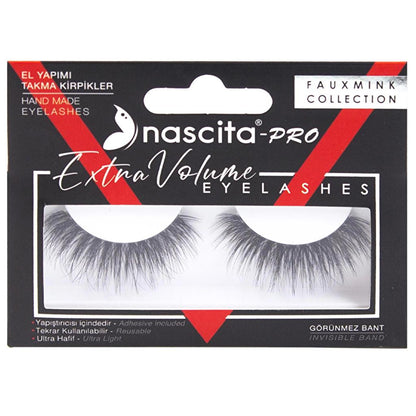 Nascita Pro Faux Mink Lashes 106 Volume & Length by Beauty Care Bag