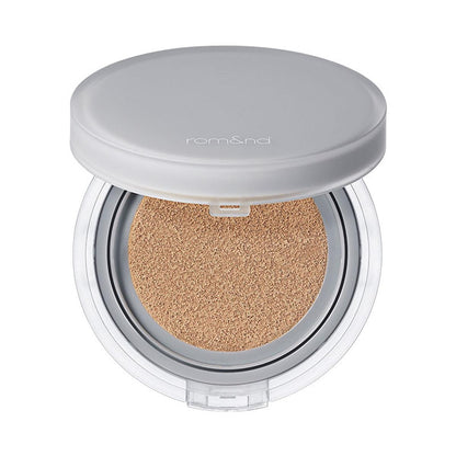rom&nd Nu Zero Cushion Foundation - Natural Finish, Long-Lasting Cushion Foundation for Flawless Complexion by Beauty Care Bag
