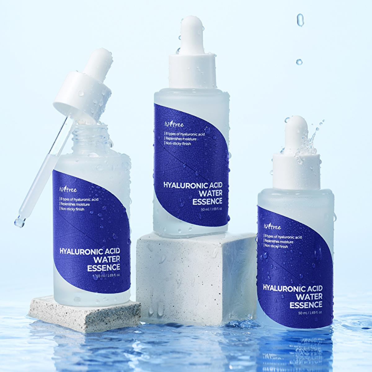 Isntree Hyaluronic Acid Serum: Intense Hydration for Dry Skin - K-Beauty Moisturizing Water Based Serum, Deeply Hydrates & Replenishes, 50ml by Beauty Care Bag