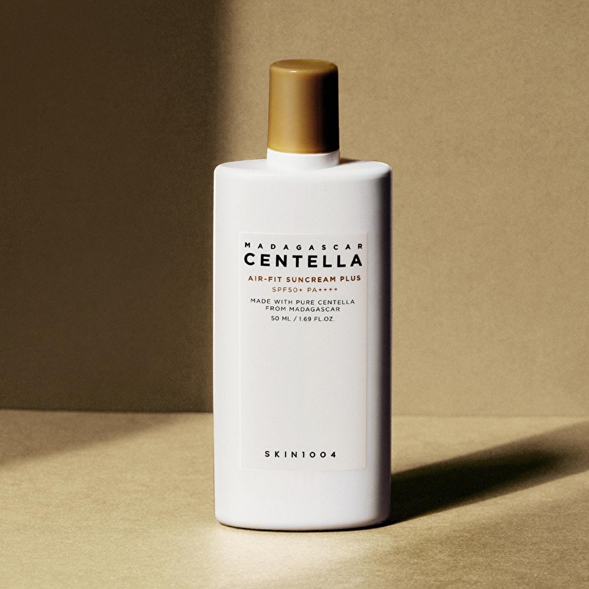 Skin1004 Madagascar Centella SPF 50+ PA++++ Air-Fit Sunscreen | Sensitive Skin UVA/UVB Protection, Non-Greasy, Brightening & Soothing by Beauty Care Bag