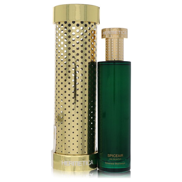 Emerald Stairways Spiceair by Hermetica Eau De Parfum Spray (Unisex Alcohol Free) 3.3 oz for Women by Avera Group
