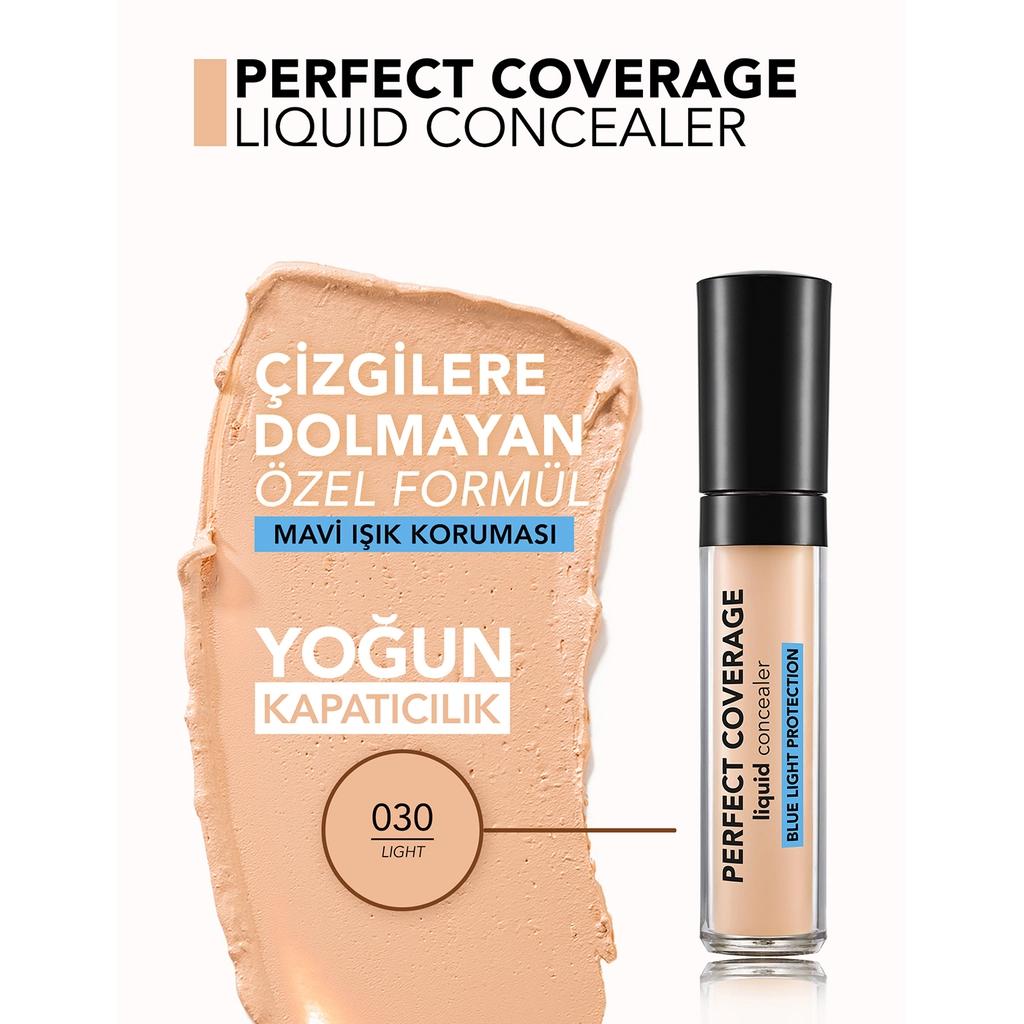 Flormar Perfect Coverage Blue Light Protection Semi-Matte Concealer 030 L... by Beauty Care Bag