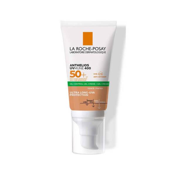La Roche-Posay Tinted Sunscreen Gel-Cream SPF 50+ - Oil Control, Matte Finish for Sensitive Skin by Beauty Care Bag