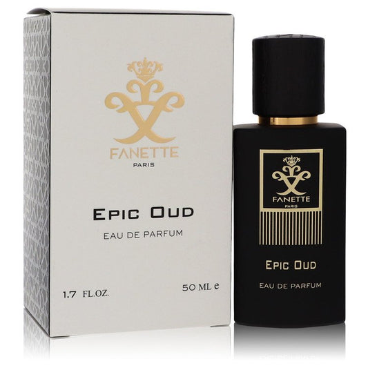 Epic Oud by Fanette Eau De Parfum Spray (Unisex) 1.7 oz for Men by Avera Group