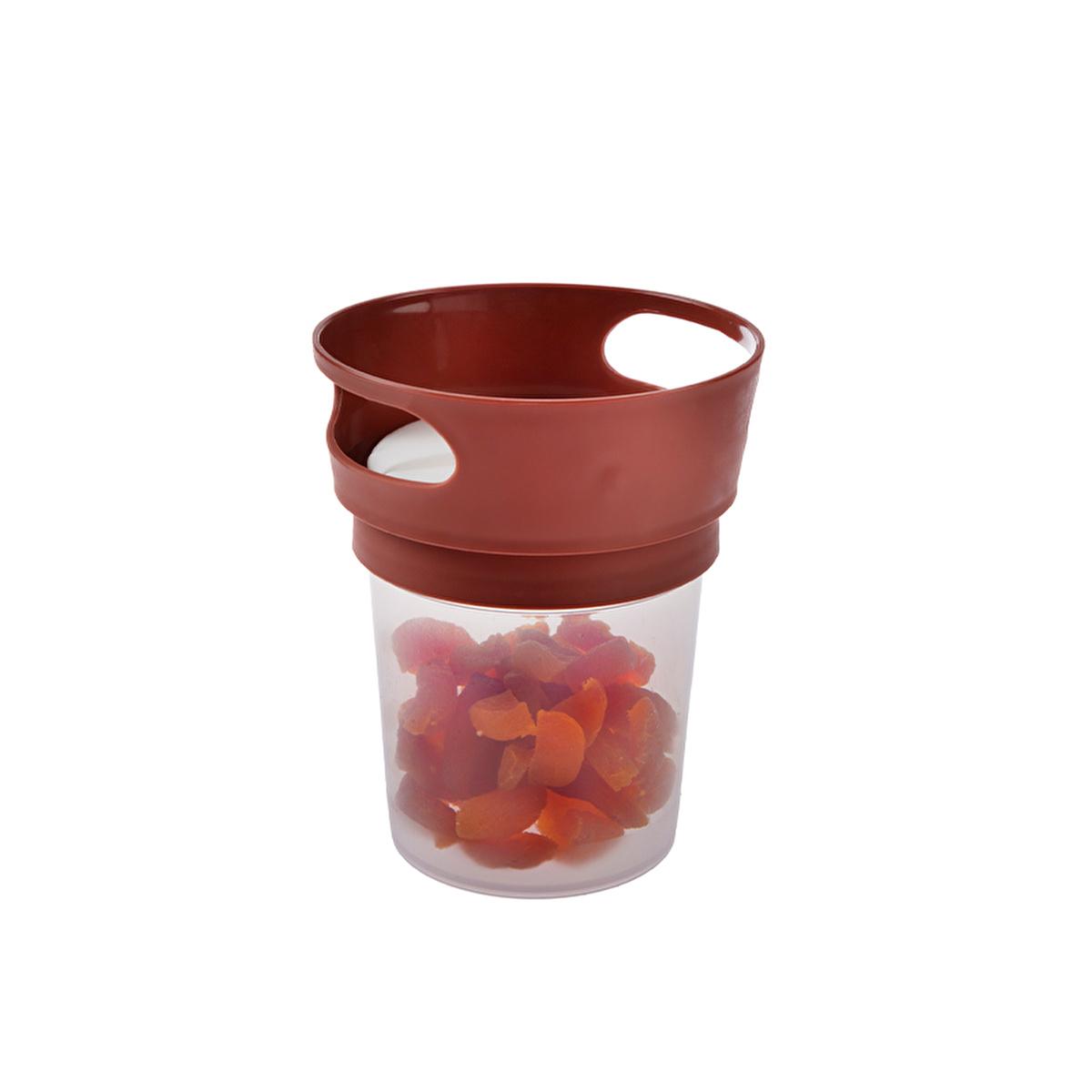 Babyjem Spill-Proof Snack Container for Kids - Antibacterial Fabric Cover, Easy to Use, Ideal for Travel and Daily Use by Beauty Care Bag