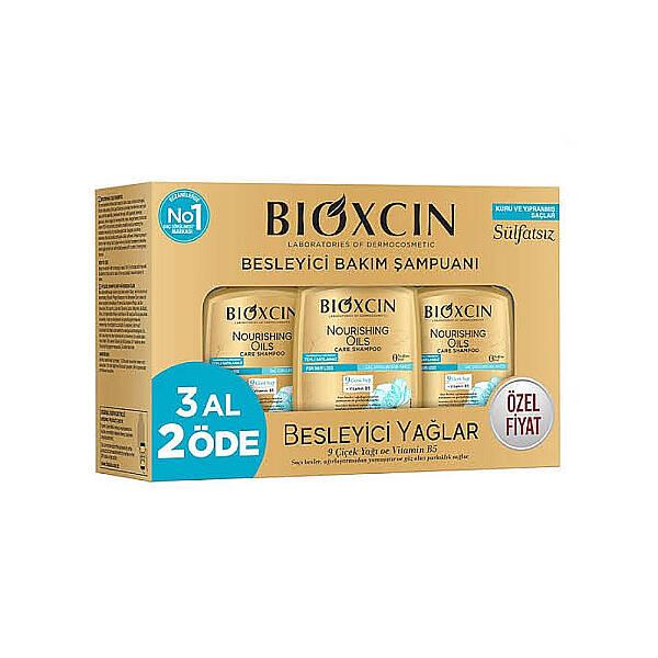 Bioxcin Nourishing Oils Shampoo for Dry Hair 300 ml by Beauty Care Bag