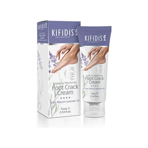 Kifidis Foot Crack Cream: Repair Dry, Cracked Heels & Eliminate Odor with Shea Butter & Lavender - 2.54 fl oz by Beauty Care Bag