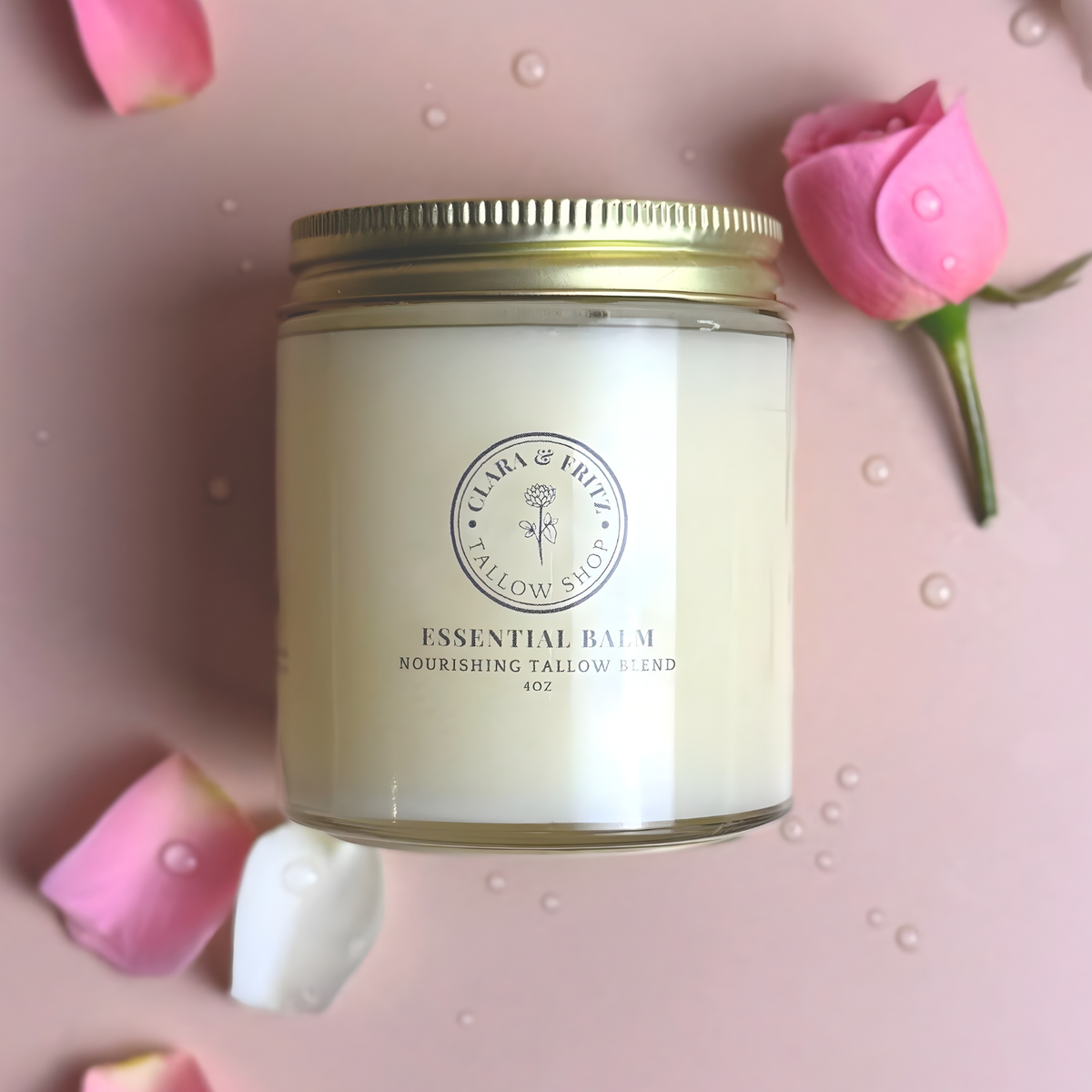 Essential soothing recovery body balm with infused calendula