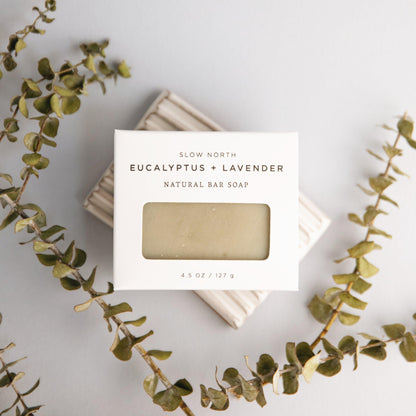 Eucalyptus + Lavender - Natural Bar Soap by Slow North