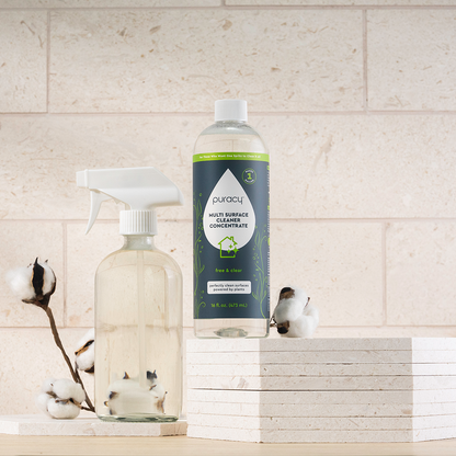 Plant-powered everyday multi-surface cleaner concentrate