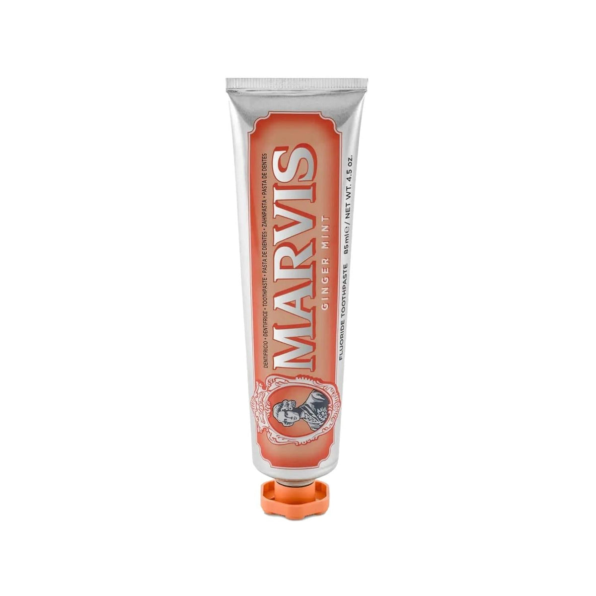 Marvis Ginger Mint Toothpaste with Xylitol - Premium Oral Care, Unique Flavor, 85ml by Beauty Care Bag