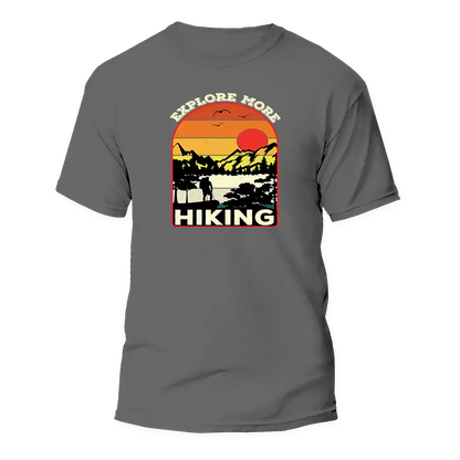 Explore More Hiking Man T-Shirt by Outdoorzees