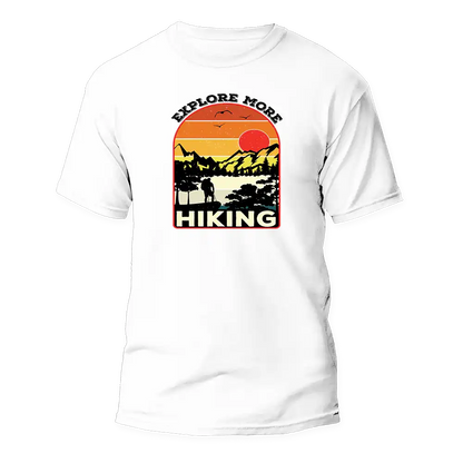Explore More Hiking Man T-Shirt by Outdoorzees