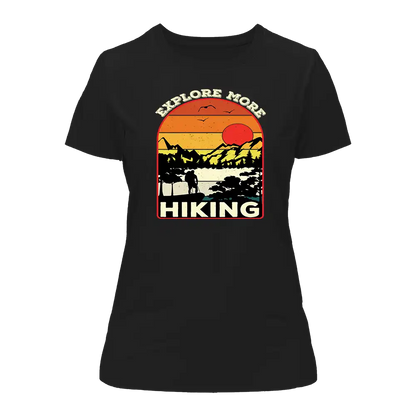 Explore More Hiking T-Shirt for Women by Outdoorzees