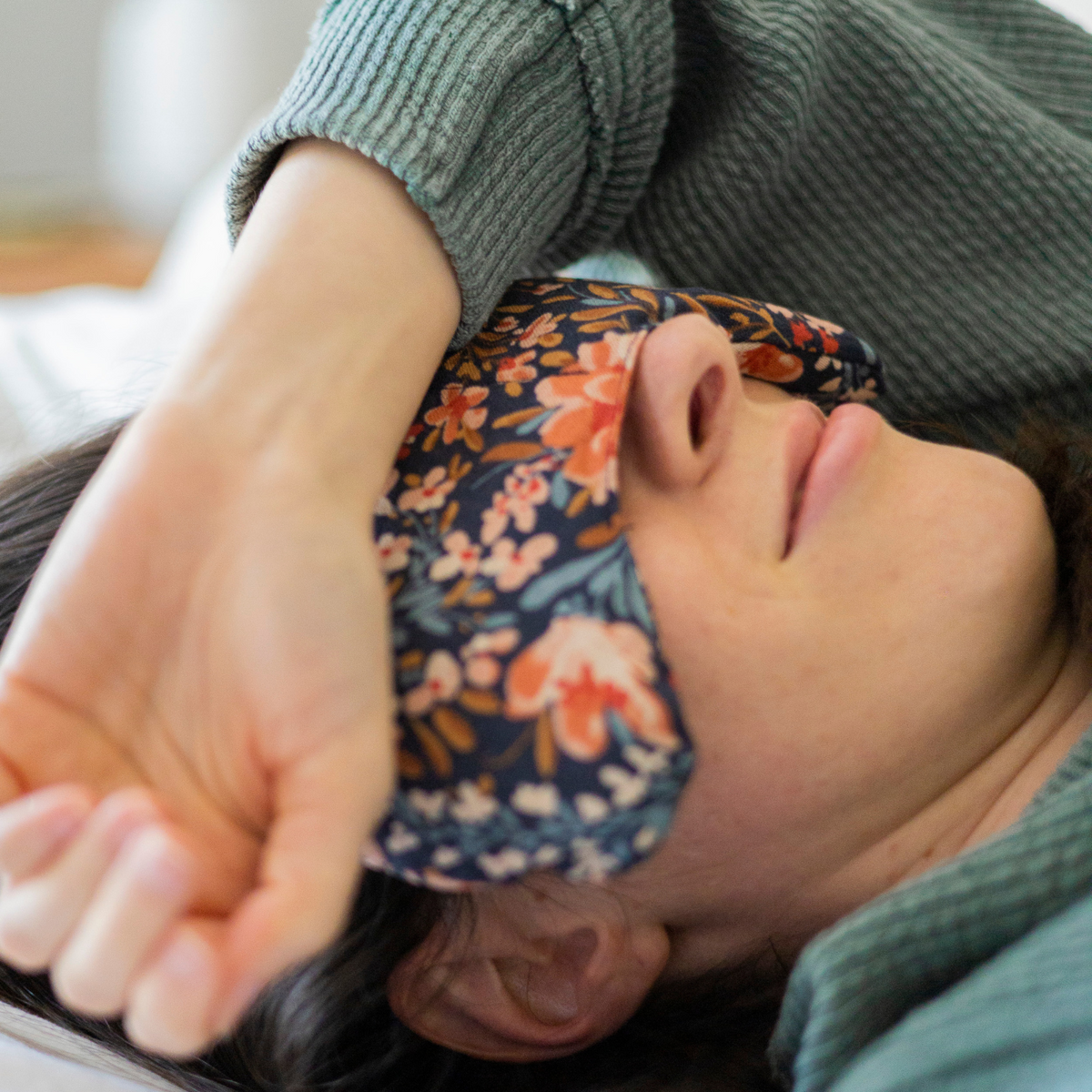 Eye Mask - Pom Blossom by Slow North