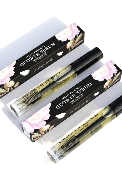 Eyelash + Eyebrow Growth Serum by Pretty farm girl