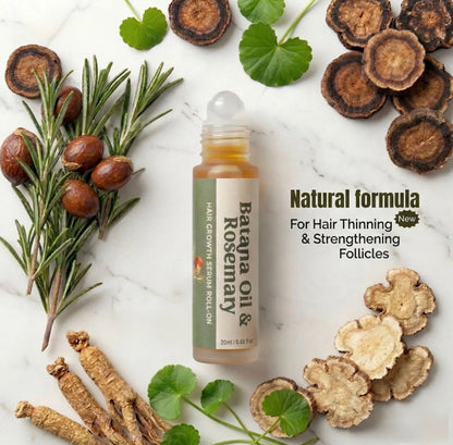 HerbalRoot Batana Serum Roll-On by V.I.P Digital Presence