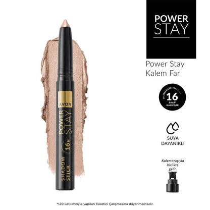 Avon Power Stay Stick Eyeshadow Pearly Vanilla Shimmer by Beauty Care Bag