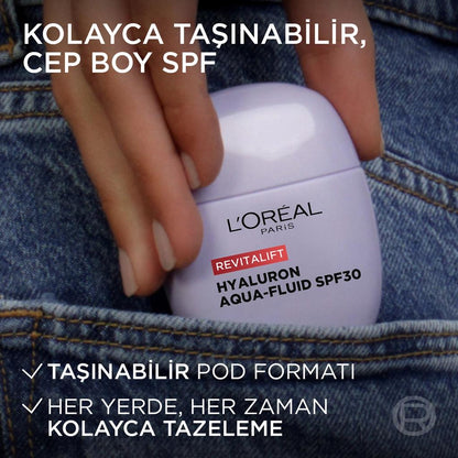 L'Oreal Paris Revitalift Hyaluronic Acid SPF30 Cream 50ml by Beauty Care Bag