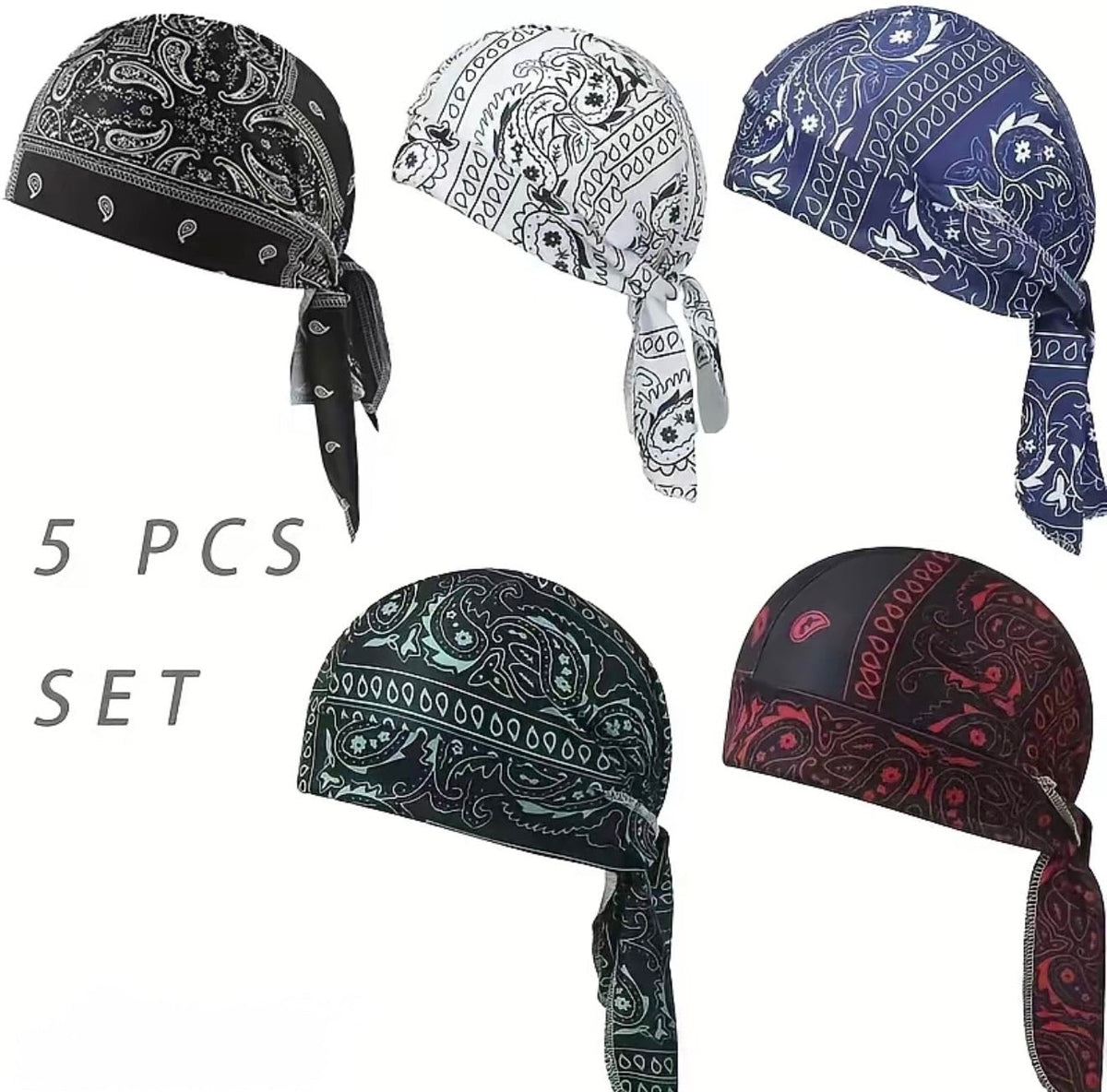 CoolShield Pirate Head Wrap Cap by V.I.P Digital Presence