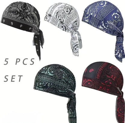 CoolShield Pirate Head Wrap Cap by V.I.P Digital Presence