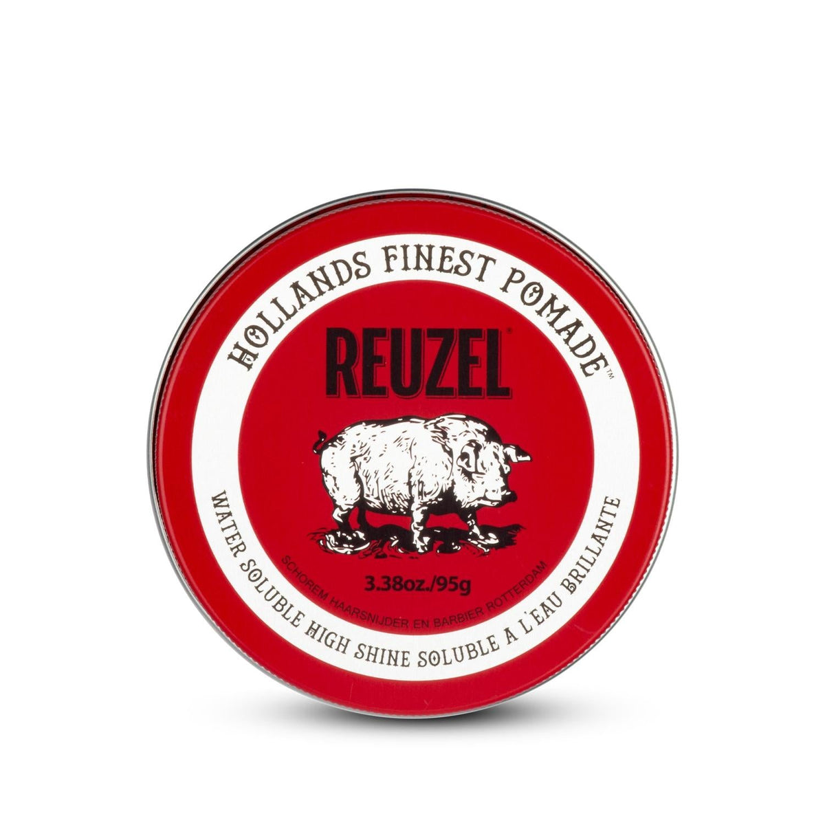 Reuzel Red Pomade High Shine Medium Hold Styling Wax 95g by Beauty Care Bag