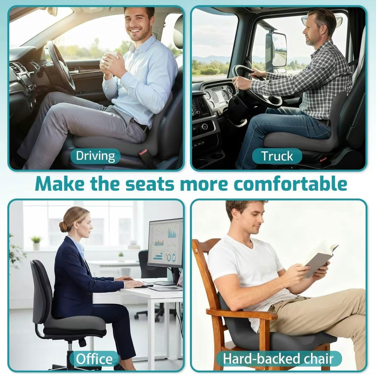 ComfortCore Seat Cushion by V.I.P Digital Presence