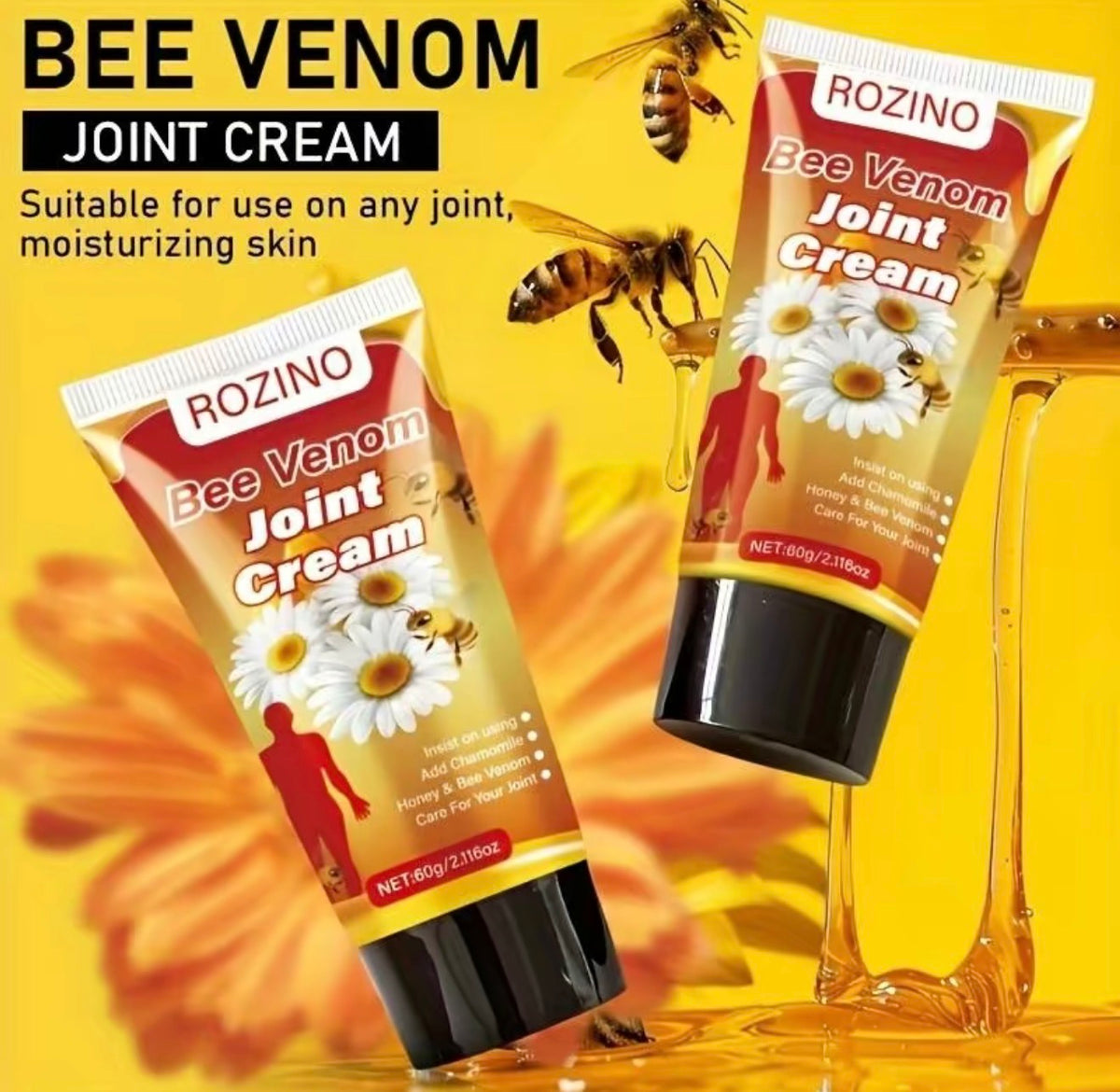 HoneyFlex Joint Relief Cream by V.I.P Digital Presence