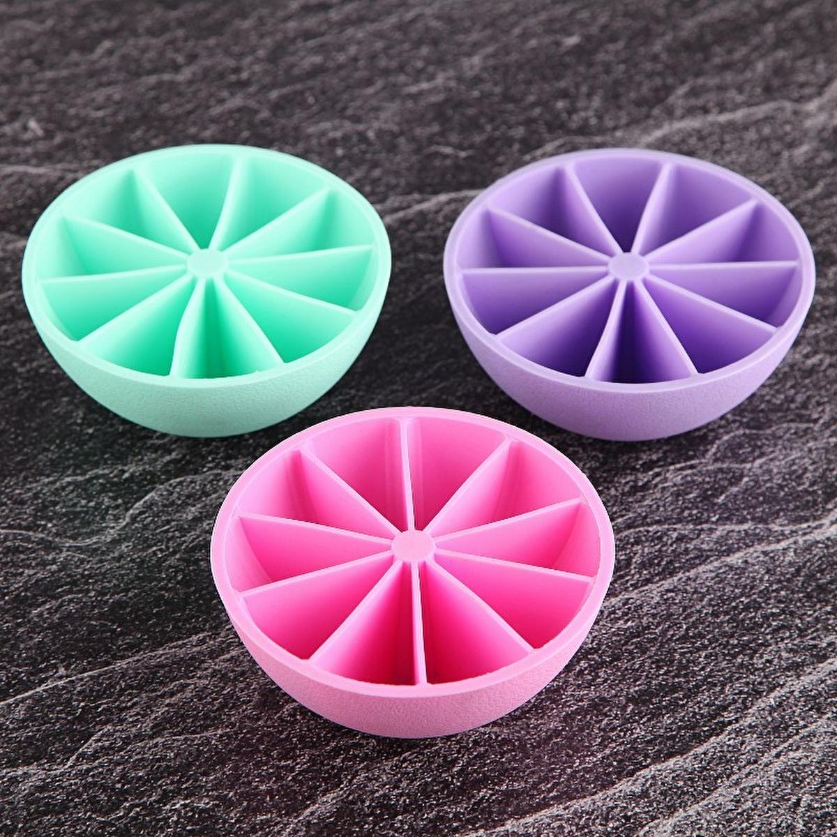 Tohana flexible silicone ice cube tray in assorted colors