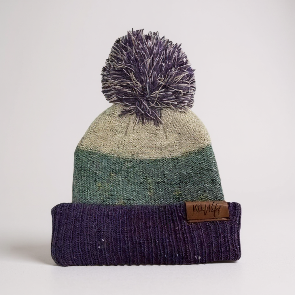 Puff knit beanie by Keep the Littles Wild