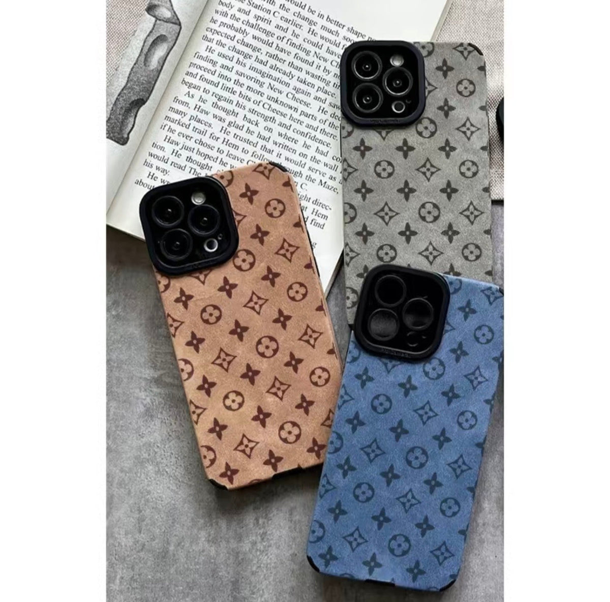 Vintage Bloom Fur Phone Case by V.I.P Digital Presence