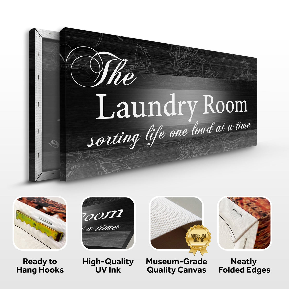 The Laundry Room Sign II by Tailored Canvases