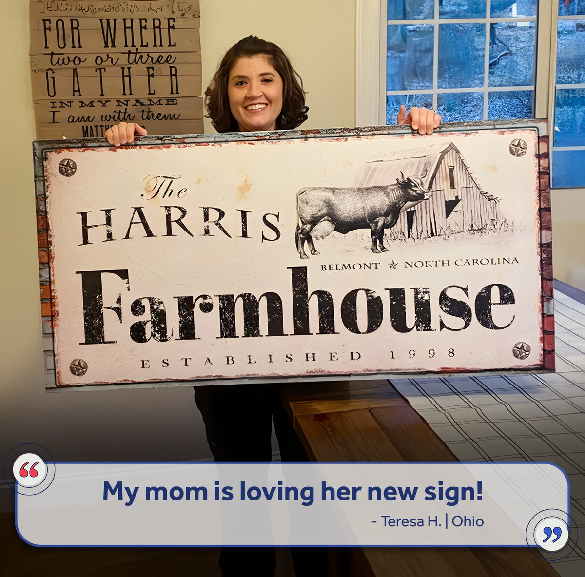 Rustic Farmhouse Sign II by Tailored Canvases