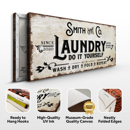 Laundry Room Sign ll by Tailored Canvases