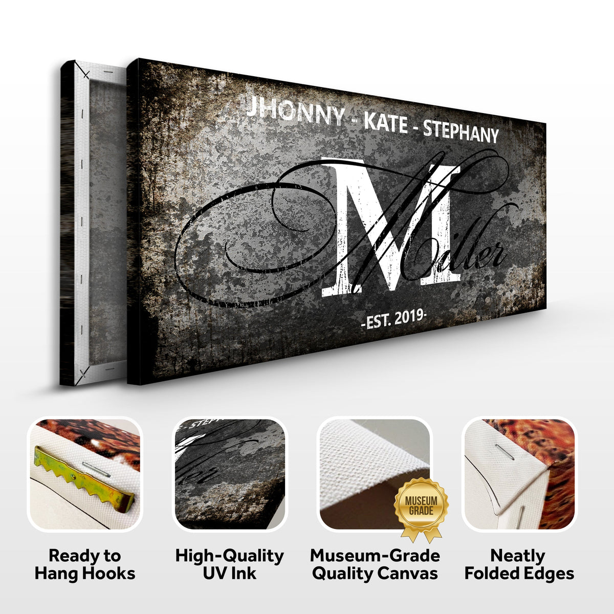 Family Sign XVIII by Tailored Canvases