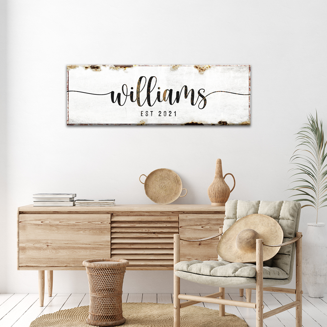 Special Family Sign by Tailored Canvases